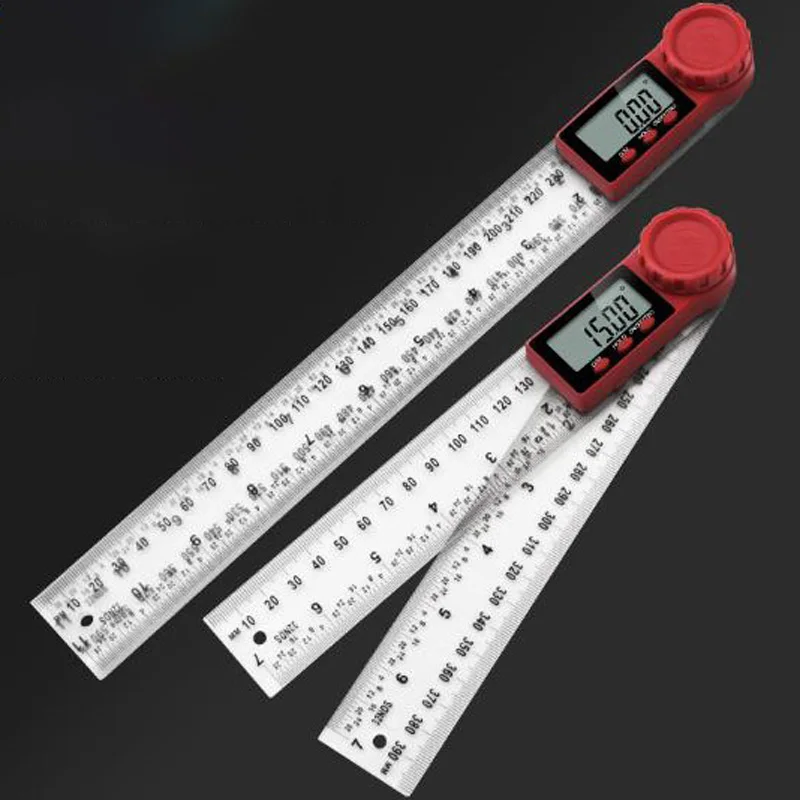  Digital Angle Finder Ruler Woodworking Furniture Builders Precision Easily Reading Measures Gauge P