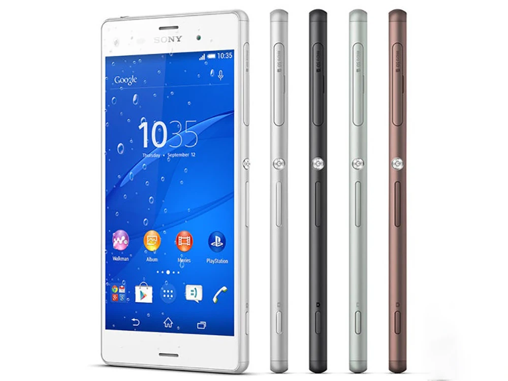 Original Sony Xperia Z3 D6603 GSM 4G LTE Android CellPhone Quad-Core 3GB RAM 16GB ROM 5.2" WIFI GPS Unlocked Phone iphone 7 refurbished