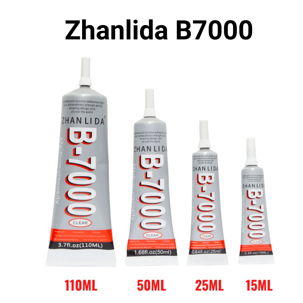 15 мл 25 50 110 Zhanlida B7000 прозрачный контакт DIY универсальный клей для ремонта с точным
