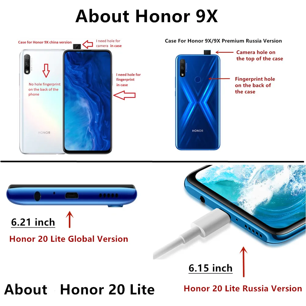 Case For Honor 10 9 8A 9X 10X Lite 10i 30i 7A Pro 7C 8S 8X Silicone Cover Case For Huawei P30 P40 Lite E Y5 Y6 Prime 2019 2018
