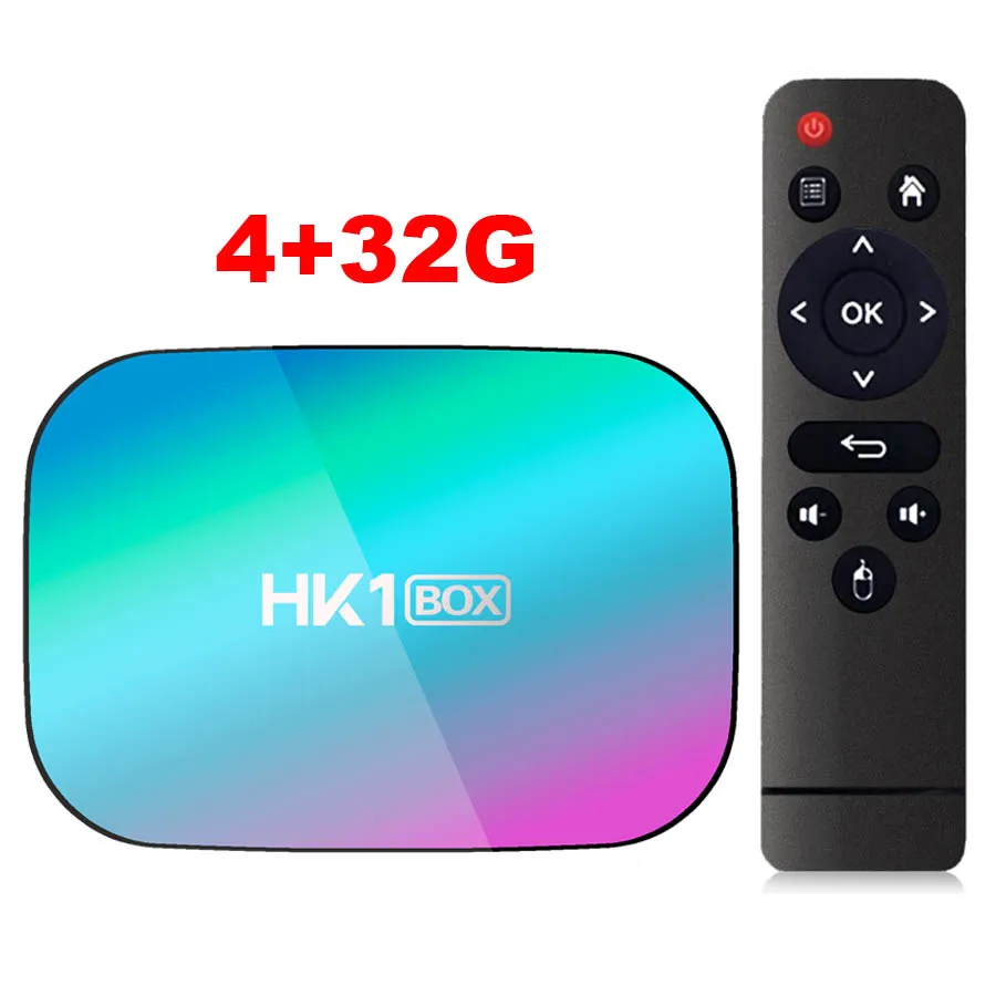 HK1BOX 4 Гб 128 Гб 8K Amlogic S905X3 Smart tv BOX Android 9,0 двойной Wifi 1080P 4K Youtube ТВ-приставка PK X96AIR X3 A95XF3 - Цвет: 4G32G