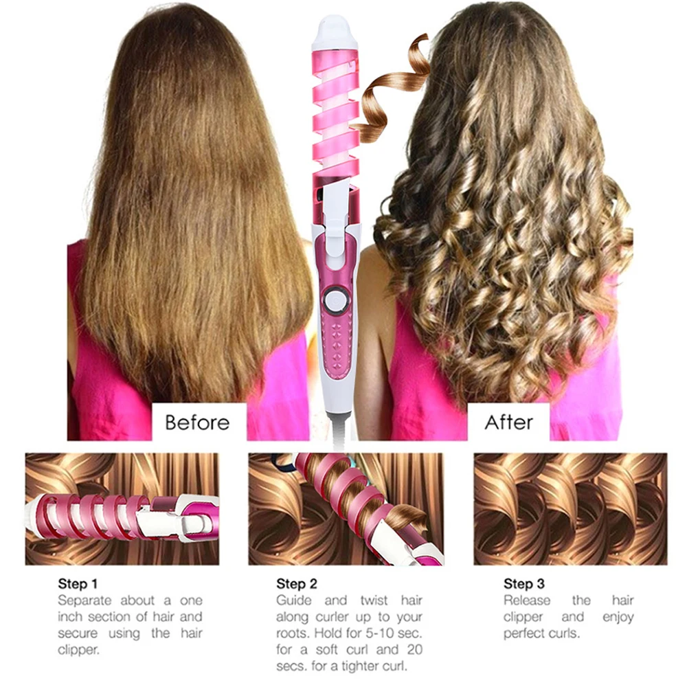 Best Curling Curling Wand Tips For Long Hair Curling Wand How To - Main Image