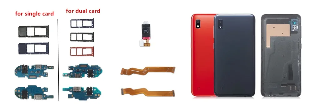 Для samsung Galaxy A10 сенсорный экран A105 A105F SM-A105F ЖК дигитайзер сборка двойная карта с рамкой Замена Ремонт Часть