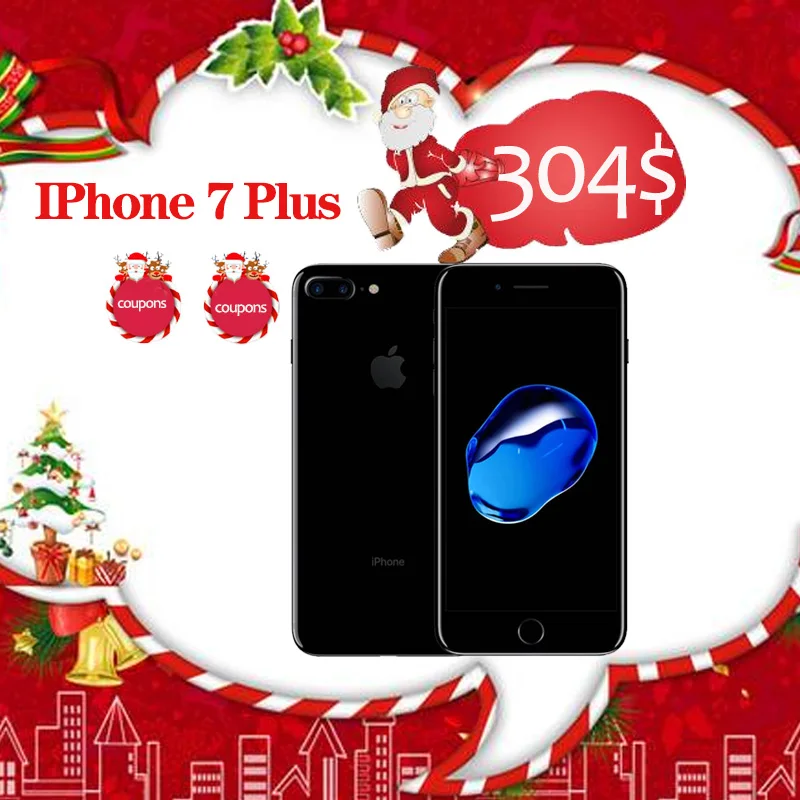 Original Apple iPhone 7 Plus 32G/128G/256G Fingerprint 4G Cellphone Unlocked 5.5'' 12.0MP LTE Mobile phone 3G RAM ROM Quad-core Original Apple iPhone 7 Plus 32G/128G/256G Fingerprint 4G Cellphone Unlocked 5.5'' 12.0MP LTE Mobile phone 3G RAM ROM Quad-core