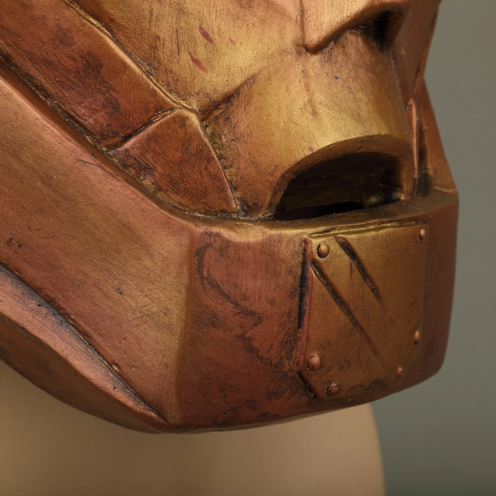 Anime Doom Patrol Mask Robotman LED Latex Helmet Halloween Superhero Mask Cosplay Prop (12)