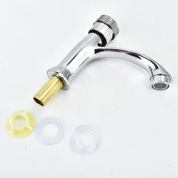 

Replacement Faucet Tool Zinc Alloy Silver Leather Circles Fastening Cap