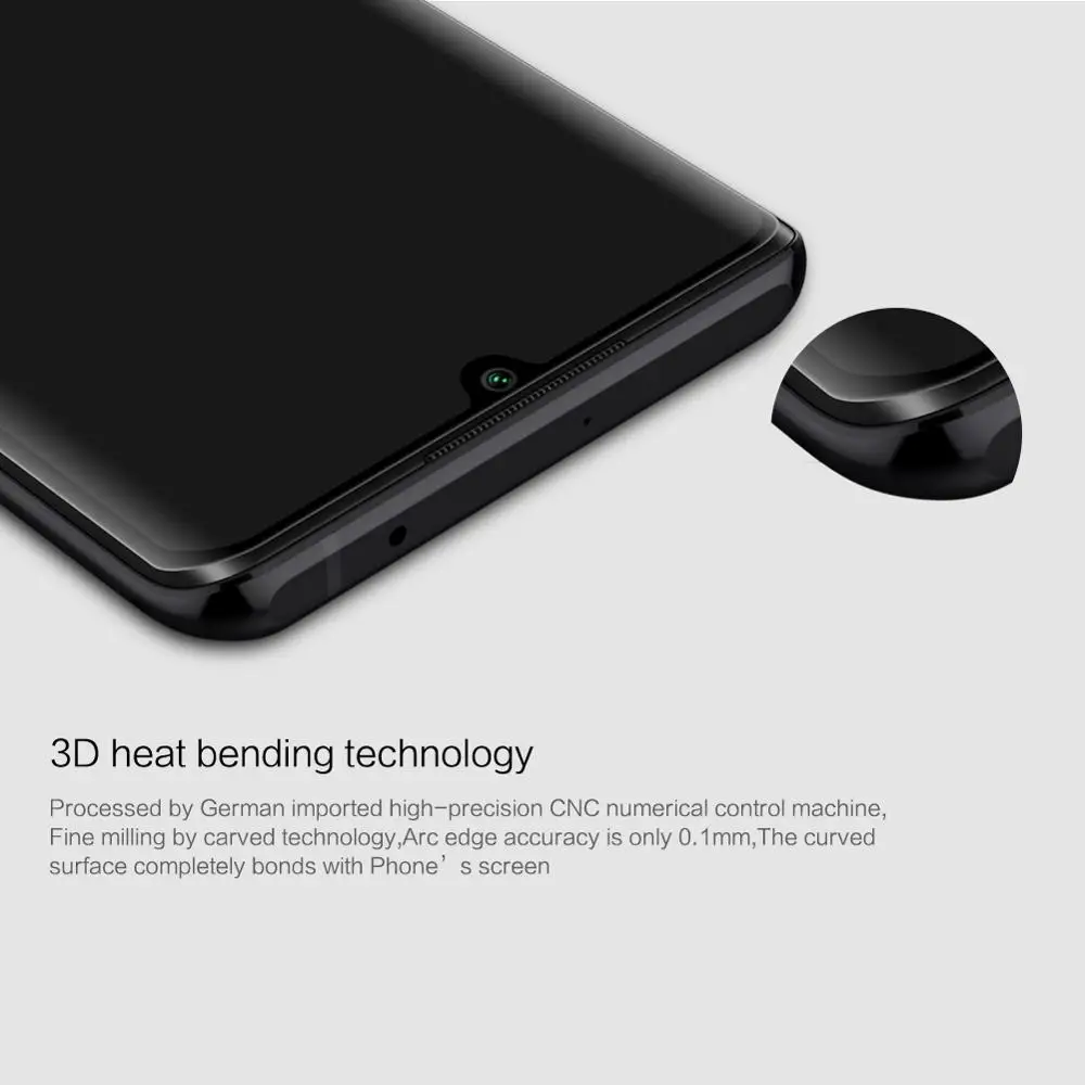 NILLKIN Amazing 3D CP+ MAX полное покрытие нанометр Анти-взрыв 9H Закаленное стекло протектор экрана для Xiaomi Mi Note 10