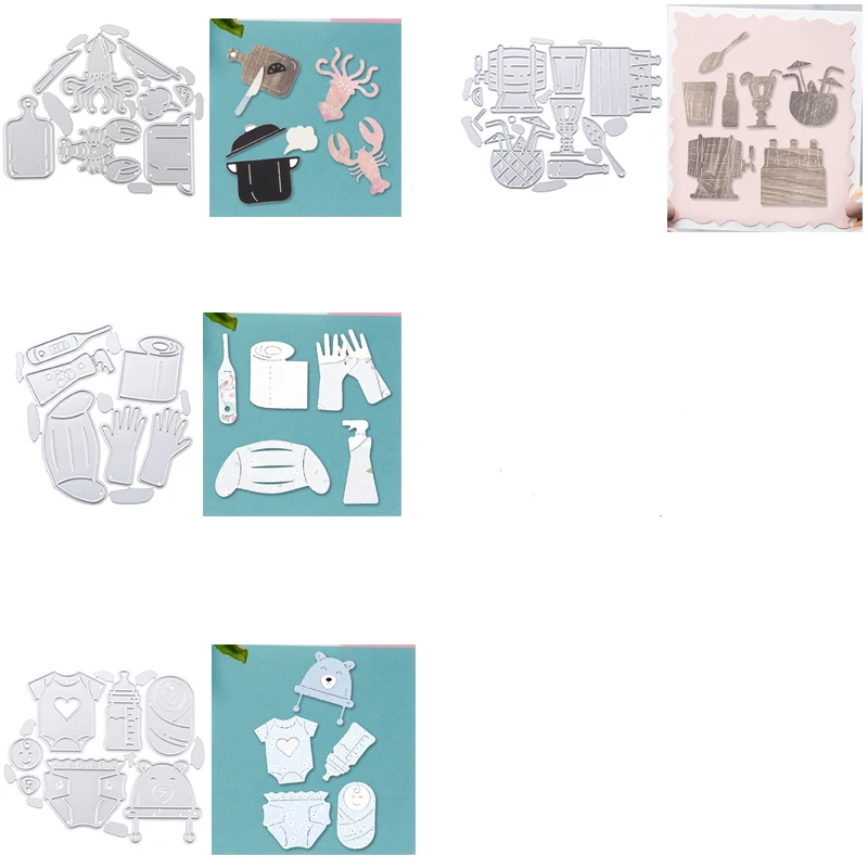

Interesting Tools Kitchenwares Infant Products Metal Cutting Dies For New DIY Scrapbooking Album New Craft Embossing Cards 2020