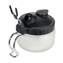 Pot de nettoyage pour aérographe 0.2/ 0.3/0.5mm, porte brosse en verre, bouteille de peinture, pistolet de pulvérisation, outils de lavage, buse à aiguille 
