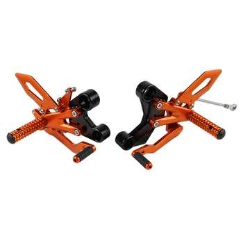 

For KTM 790 Duke 2018-2020 Motorcycle Adjustable Rearset Footrest Foot Pegs Left Right Aluminum Foot rest Footpegs