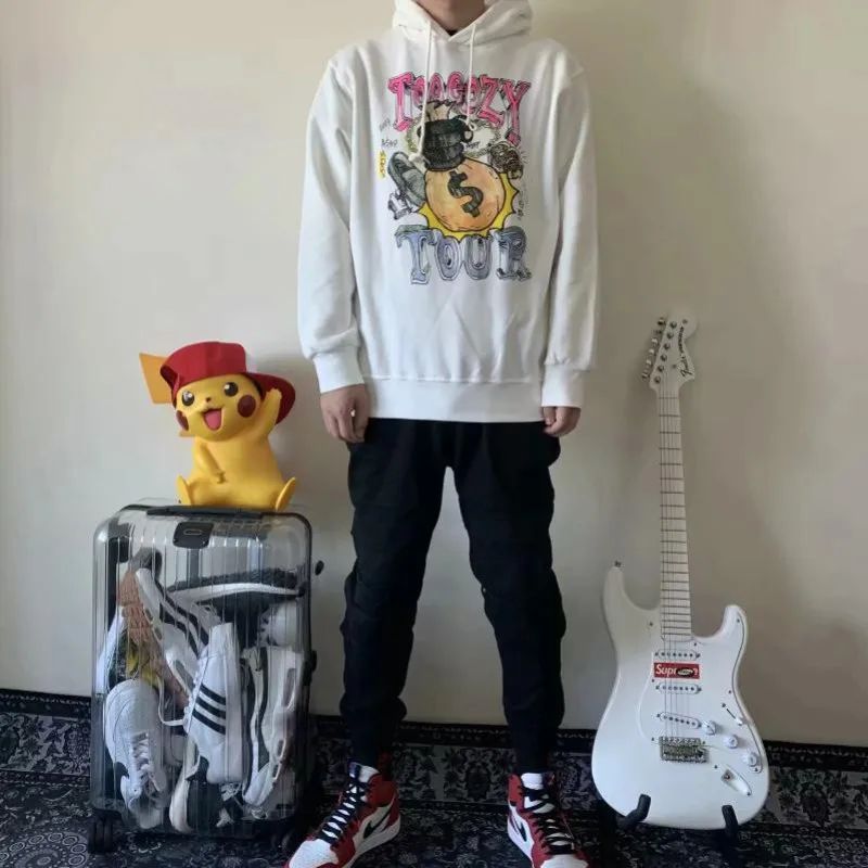Мужские толстовки как можно скорее ROCKY TOO COZY Тур толстовки унисекс Женские как можно скорее MOB толстовки Тур часы в советском стиле Kanye West