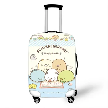 

Sumikko Gurashi Print Luggage Protective Covers Travel Suitcase Cover Elastic Dust Cases For 18 to 32 Inches Travel Accessories