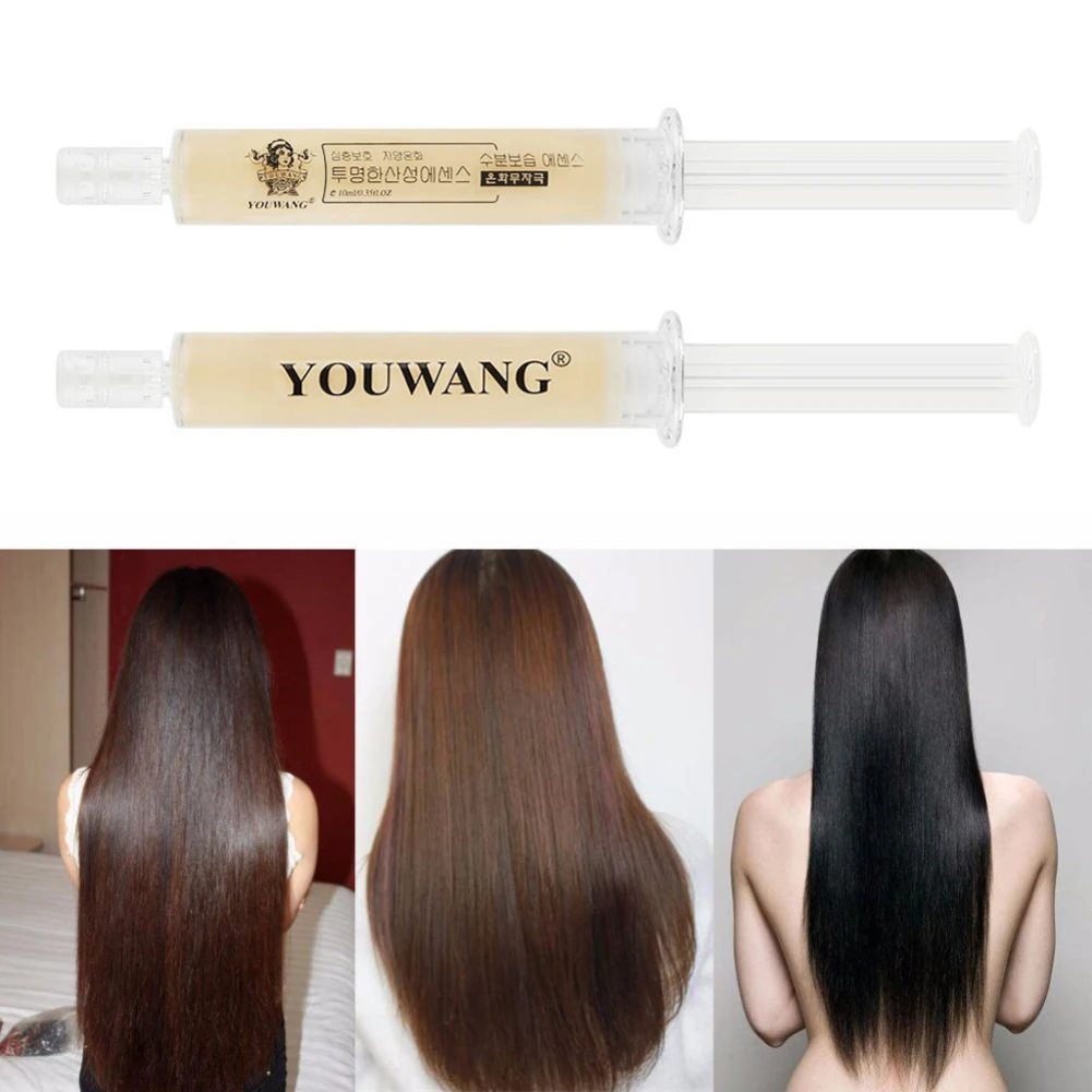 2pc Hair Mask Keratin Repairing Smoothly Hydration Cream Moisturizing Maintenance Dry Damaged Hair Treatment for Hair Care TSLM1
