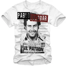 E1Syndicate футболка Пабло Эскобар плата кокаин Blow Scarface 2174 для молодежи среднего возраста The Elder футболка