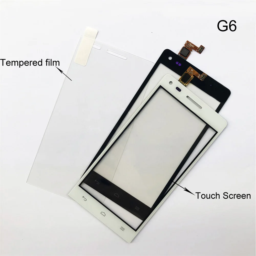 Сенсорное стекло для huawei Ascend G510 G6 G610 G7 G730 сенсорный экран дигитайзер панель Замена свободное Закаленное стекло пленка