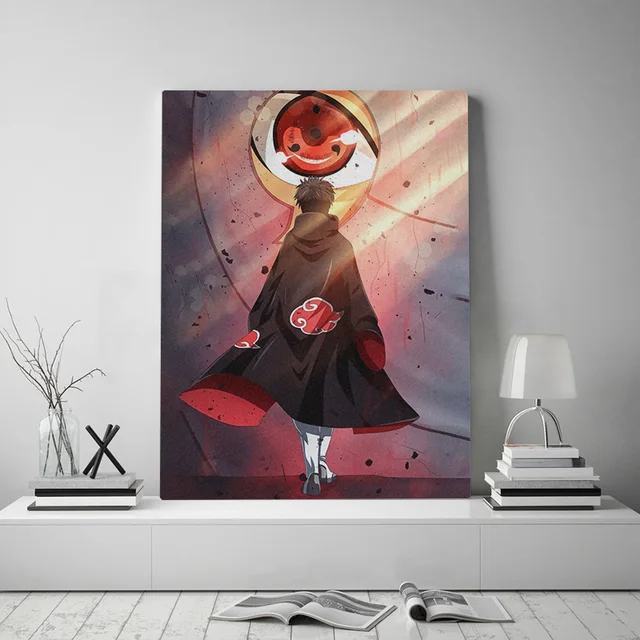 VGFD Obito Uchiha Wallpaper Hd Naruto Anime Art HD Poster Decorative  Painting Canvas Wall Art Living Room Posters Bedroom Painting  08x12inch(20x30cm) : : Home & Kitchen