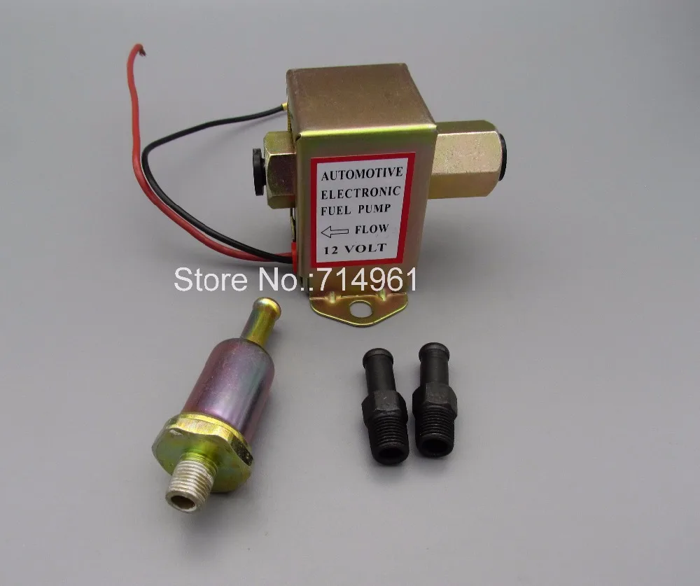 40104 40106 40107 P502 Diesel Petrol 12V Low Pressure Universal external Electric Fuel Pump for ford carburetor | Автомобили и