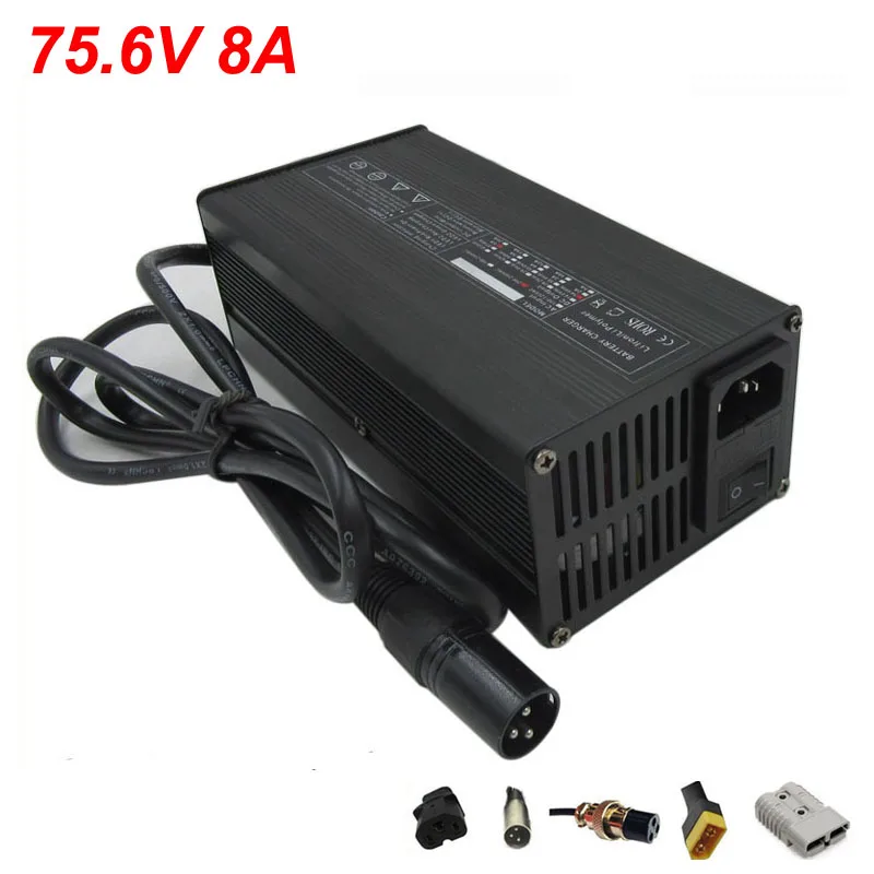 Зарядное устройство XLRM GX16 XT90 XT60 600 Вт 75 6 в 8 А разъем для литиевой батареи