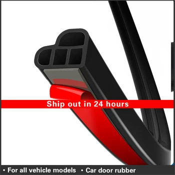 

L-Type For Door Rubber Weatherstrip Car Door Seal Strip Cars Trunk Trim Edge Epdm Sealing Noise Insulation Auto Sticker rubber