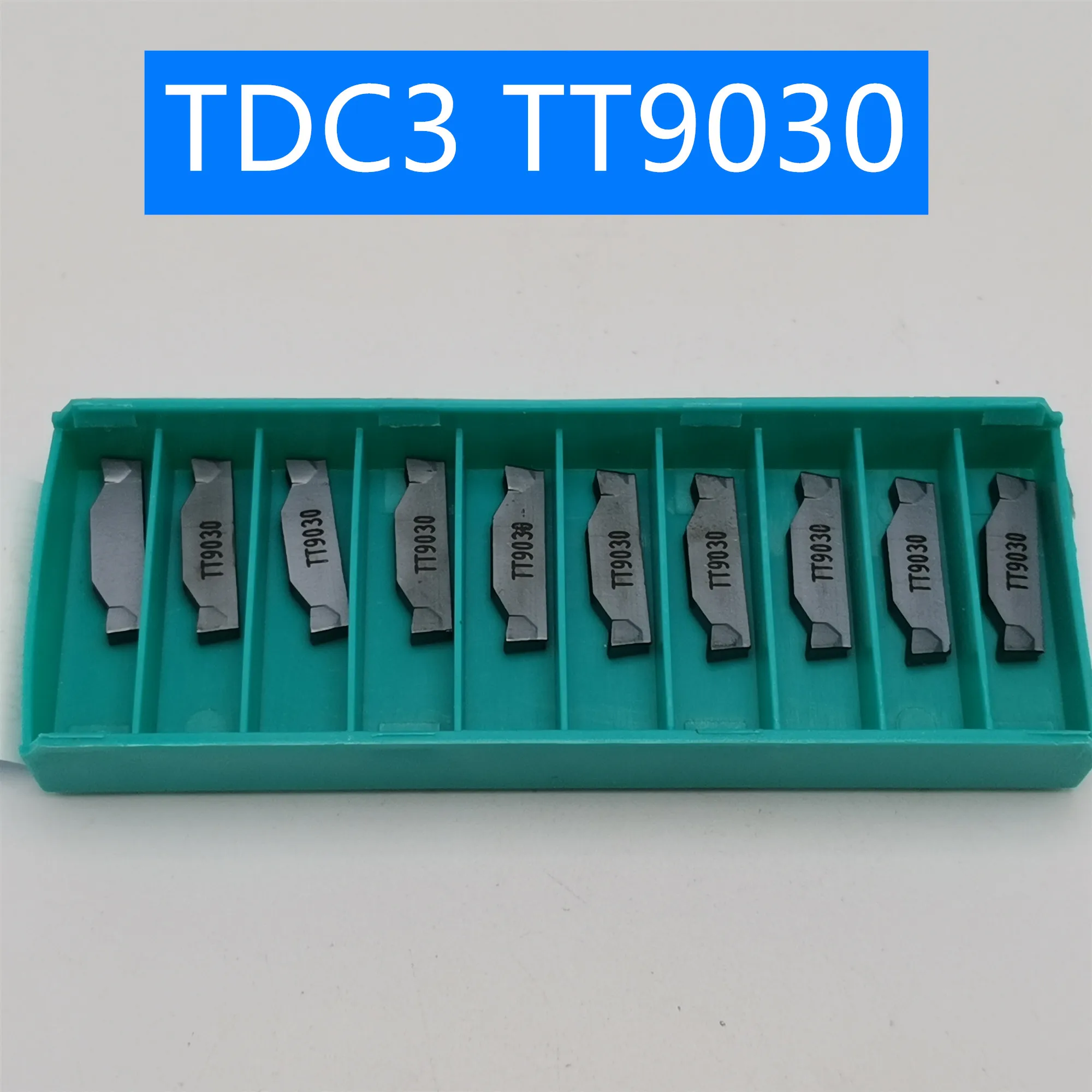 

100PCS TDC3 TT9030 Carbide Insert Turning Tool Turning Milling Cutter CNC Cutting Tool Slot Cutting