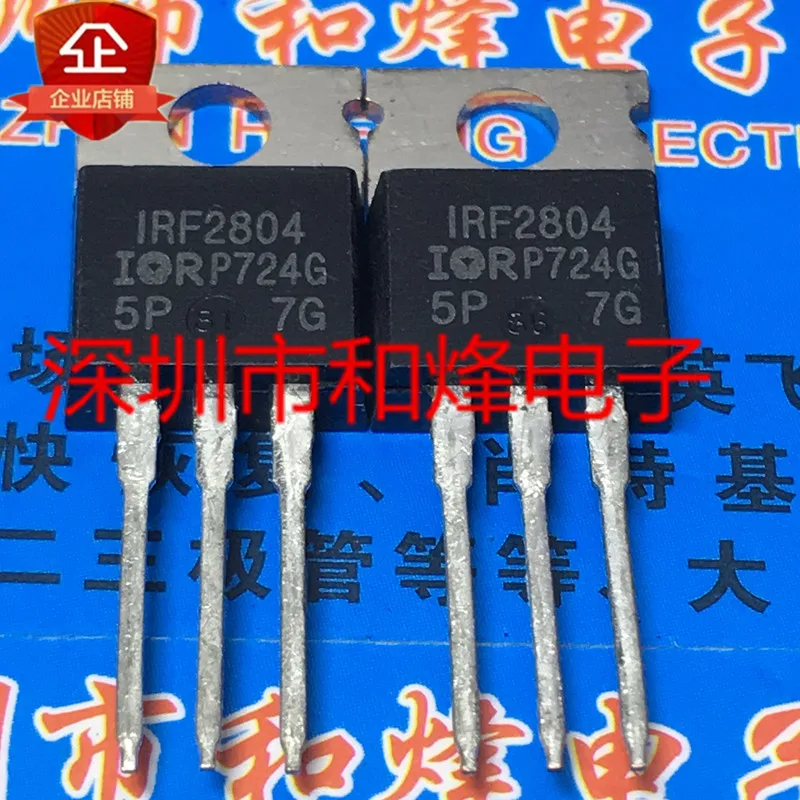 5 шт./IRFB7440 IRFB3306 IRFB3306PBF IXTP102N15T IRF2804 TO220 TO-220 - Цвет: IRF2804