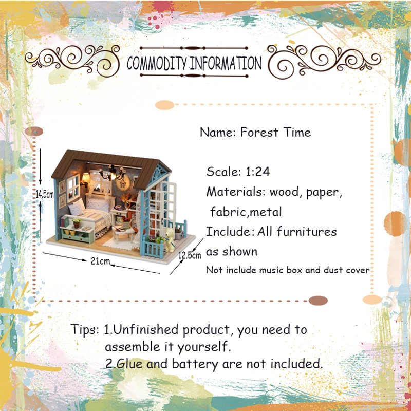 AN SHENG миниатюрный DIY кукольный домик с деревянная мебель для дома cutebee игрушки для детей на день рождения классические рождественские подарки