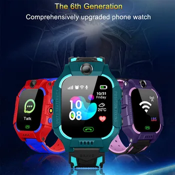 

Q19 Kinder Smart Watch With LBS Locator Touch Screen Tracker SOS For Kids Children 2G IP67 Waterproof Remote For Android For Ios