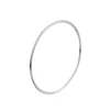2mm Stainless Steel Single Thin Wire Circle Round Bangle Bracelet Women Simple Classic Jewelry Gold Silver Color 55cm 60cm 65cm 4