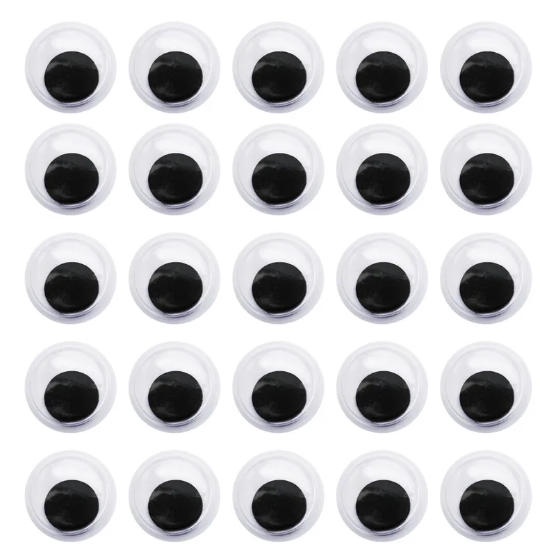 1000pcs Eye Stickers + 500 Pairs Of Self-adhesive Eyes For Diy Art Crafts,  Toys And Home Decor