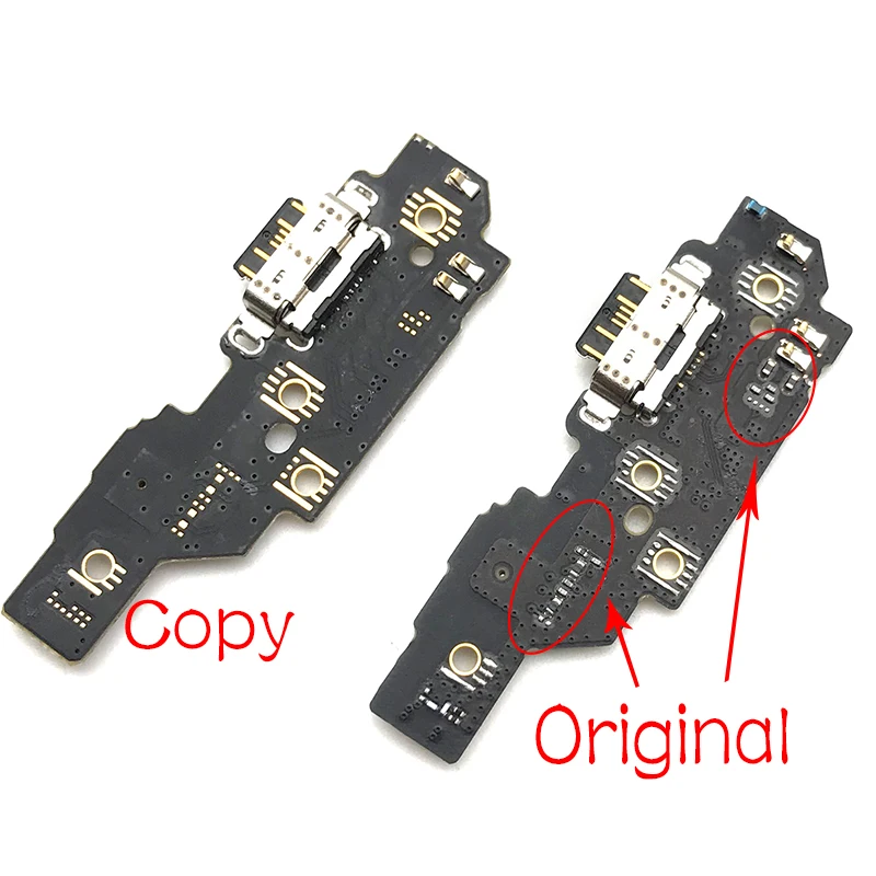 Usb зарядный порт док-станция зарядное устройство разъем плата гибкий кабель для Nokia 5,1 Plus/X5