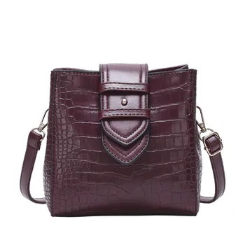 

Hot Stone pattern bags for women 2020 female bag Korean retro bucket bag shoulder strap Messenger bag Shoulder Bag сумка женская
