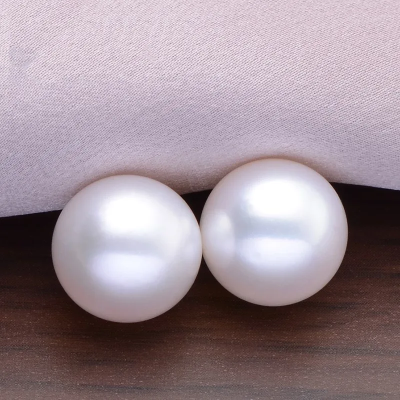 천연 담수 진주, 높은 광택, 화이트, 노, 하프, 풀 드릴 라운드, 공장 도매, 3A 4A 품질, 8mm, 9mm