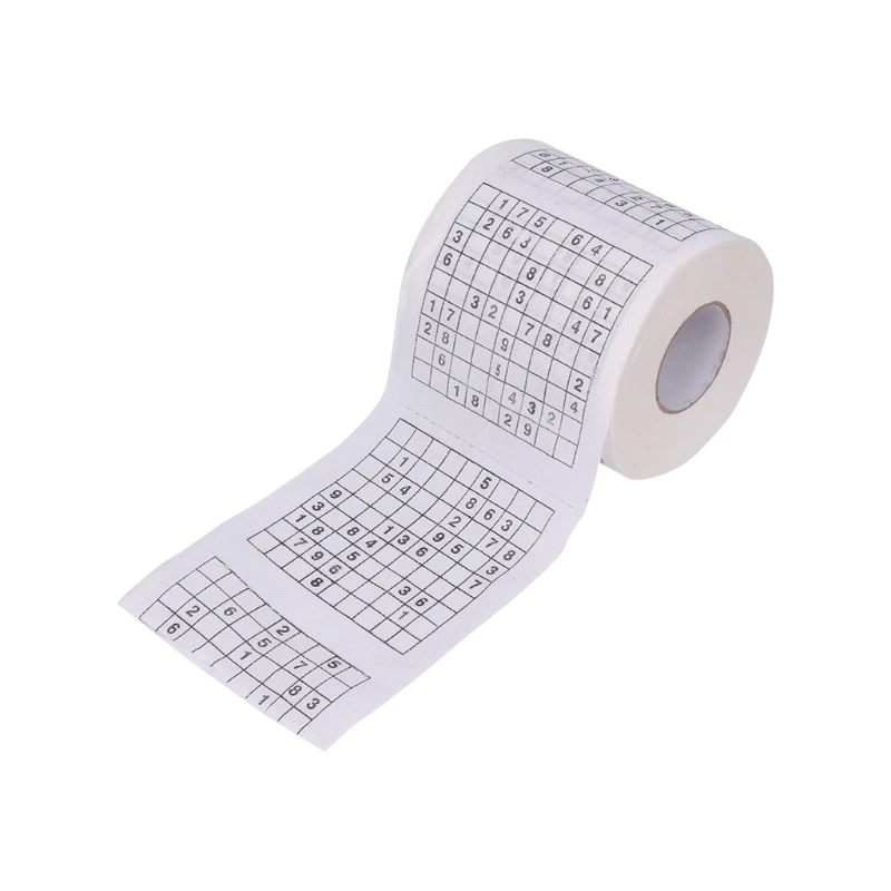 

Durable Sudoku Su Printed Tissue Paper Toilet Roll Paper Good Puzzle Game