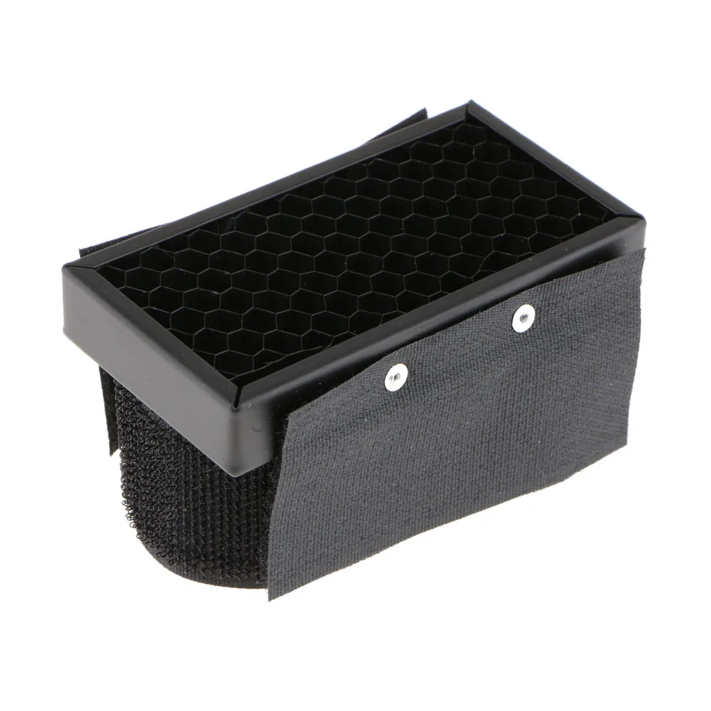 Universal Honeycomb Grid for External Camera Flashes Speedlite Black