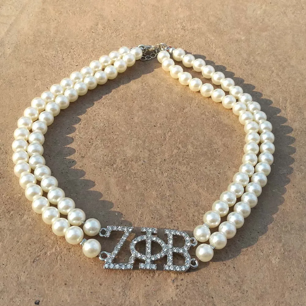 Прямая поставка аксессуары для греческого общества sorority Zeta Phi Beta ZPB жемчужное