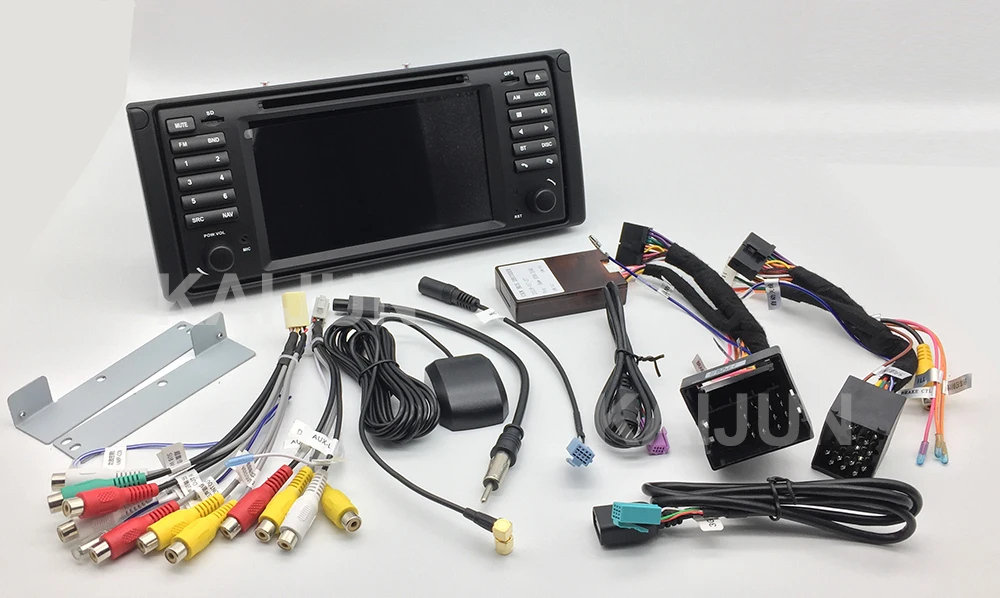 Android 10,0 Автомобильный DVD стерео радио плеер Multimedio gps для BMW E39