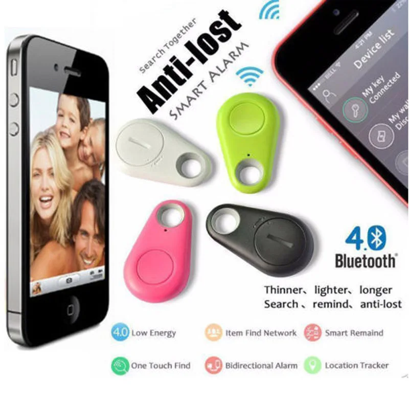 

Anti-lost Alarm Smart Tag Wireless Bluetooth 4.0 Tracker Locator Child Bag Wallet Key Finder Anti Lost Alarm Itag GPS Tracker