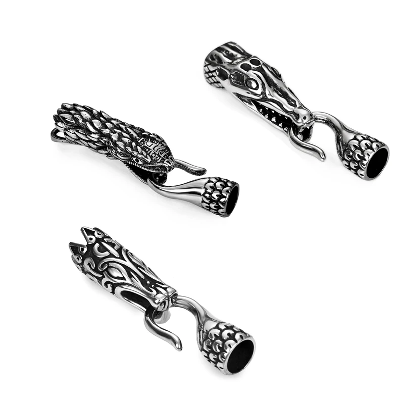 

Jewelry Connector Snake Head 316l Stainless Steel Clasps Hook Connector For Bracelet Jewelry Making Findings Accessories