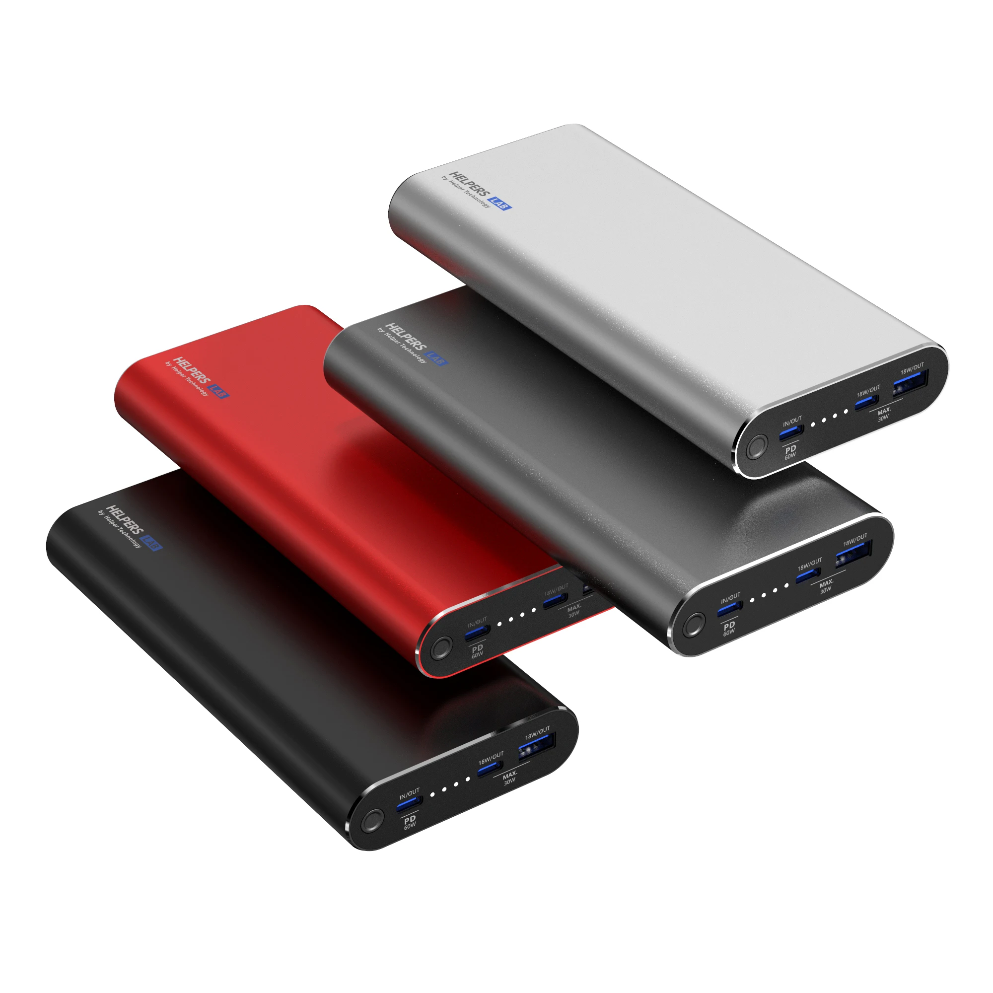  90W Dual USB-C Power Bank Portable Charger for New MacBook Pro DELL XPS iPhone Xiao Mi Pro HP iPhon