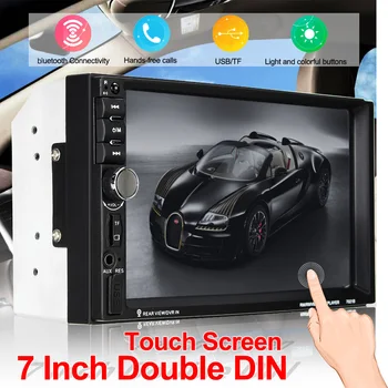 

7" 2 Din Car Multimedia Player HD Auto Radio Autoradio Car MP5 Player bluetooth Touch Screen Support Rear View