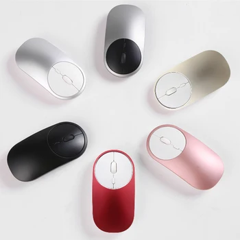 

Bluetooth Wireless Optical Mouse Silent Rechargeable USB Computer Mouse Ergonomic Noiseless Pink Mice 1600 DPI 3D Mause For Girl