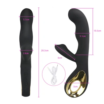 USB Charging 10 Speed G Spot Vibrator Dildo Sex toy Vibrator Vaginal Clitoral Massager Female Masturbator Sex Toys for Women 6