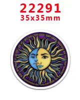 22291 30 шт hollaween характер плоское украшение из смолы PR 22265 - Цвет: 22291