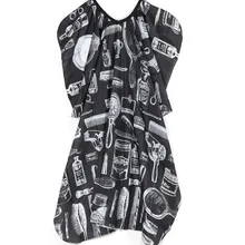 Хит 100 шт./лот детская и взрослая накидка для парикмахерского салона Парикмахерская мантия для стрижки волос Парикмахерская накидка мантия