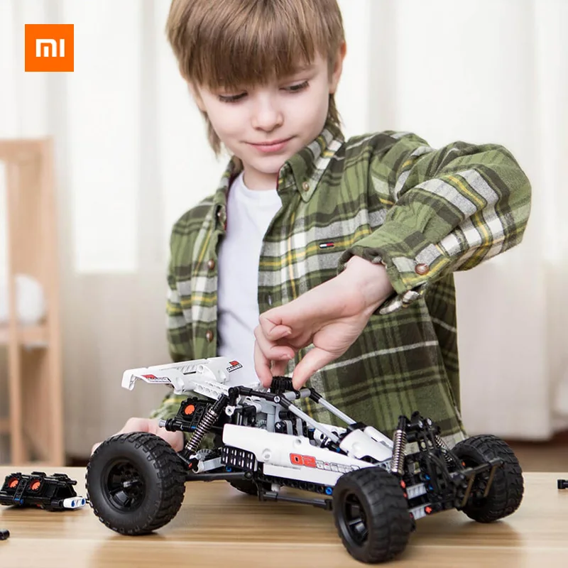 

Xiaomi Mijia Building Blocks Desert racing 6 Years Old Children Puzzle Educational Kids Toys