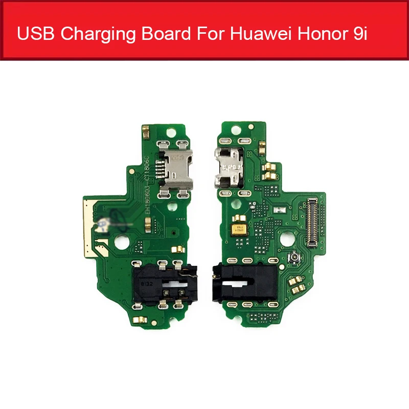Зарядное устройство USB Jack Плата для Huawei Honor 8 Lite Pro 9 9i 10 20 20i Play V8 V9 V10 V20 зарядный порт Соединительная плата замена