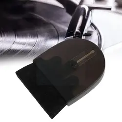 Brosse de nettoyage de plateau tournant, lecteur de disque vinyle, nettoyeur de poussière antistatique, outil, enlèvement d'accessoires O1t8 