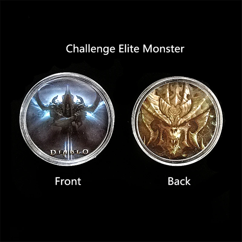 Diablo 3 Монета NFC Tag Loot Goblin из Amiibo NS switch Ntag215 новые данные seting включают Элитные Монстр секретной территории