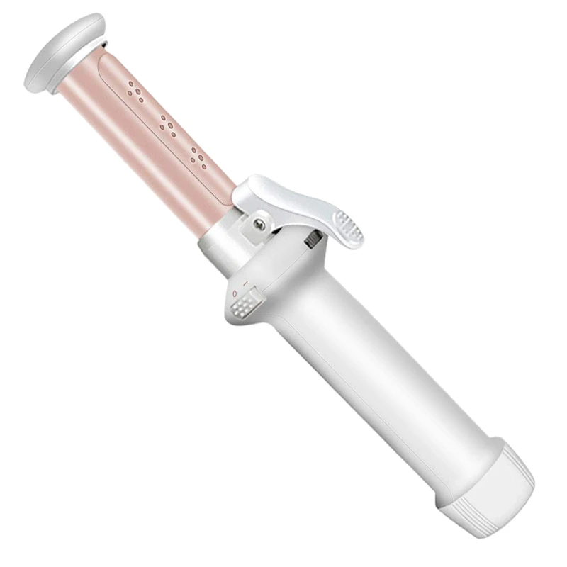 

Cordless Curling Iron 1-Inch Ceramic Curling Wand Professional 2 In 1 Mini Hair Curler For Loose Curls Usb Rechargeable Portab