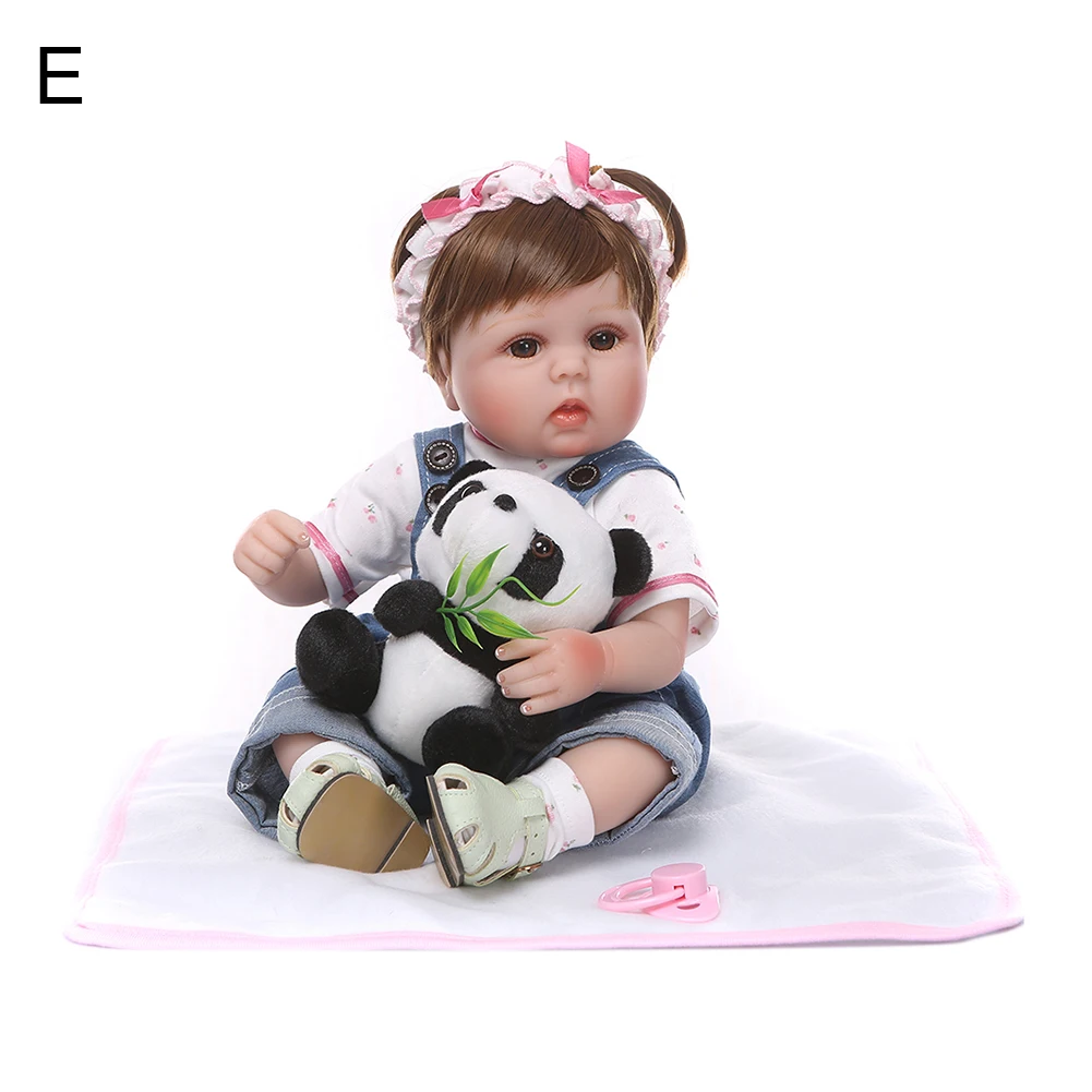 40 см реалистичные Reborn Baby нетоксичные силиконовые куклы для детей, игрушки для детей, рождественский подарок, Bebes Reborn куклы, детские игрушки